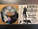 #557 GG Allin + AntiSeen - Murder Junkies CD RARE Baloney Shrapnel - #557 GG ALLIN + ANTISEEN - MURDER JUNKIES CD