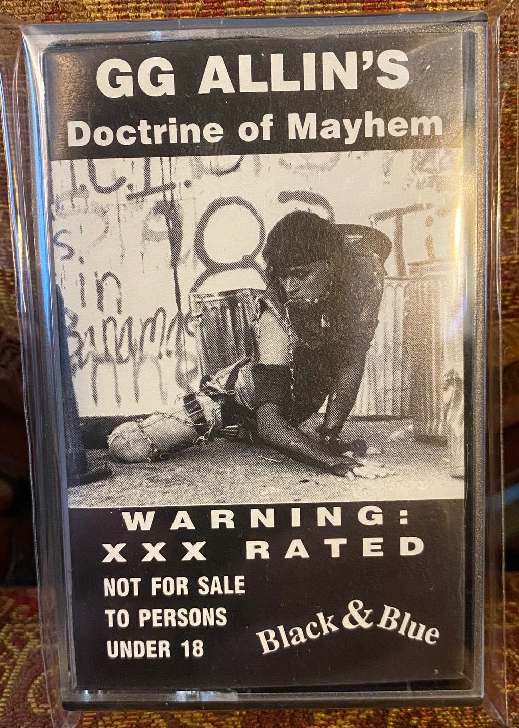 Doctrine Of Mayhem DINGED - Doctrine Of Mayhem NEW ORIGINAL In SELF SEAL POLY Cassette