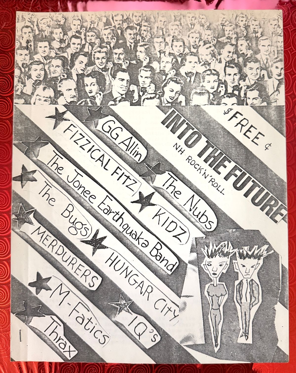 #5 Into The Future 1981 (GGs zine written as Kevin Michaels)