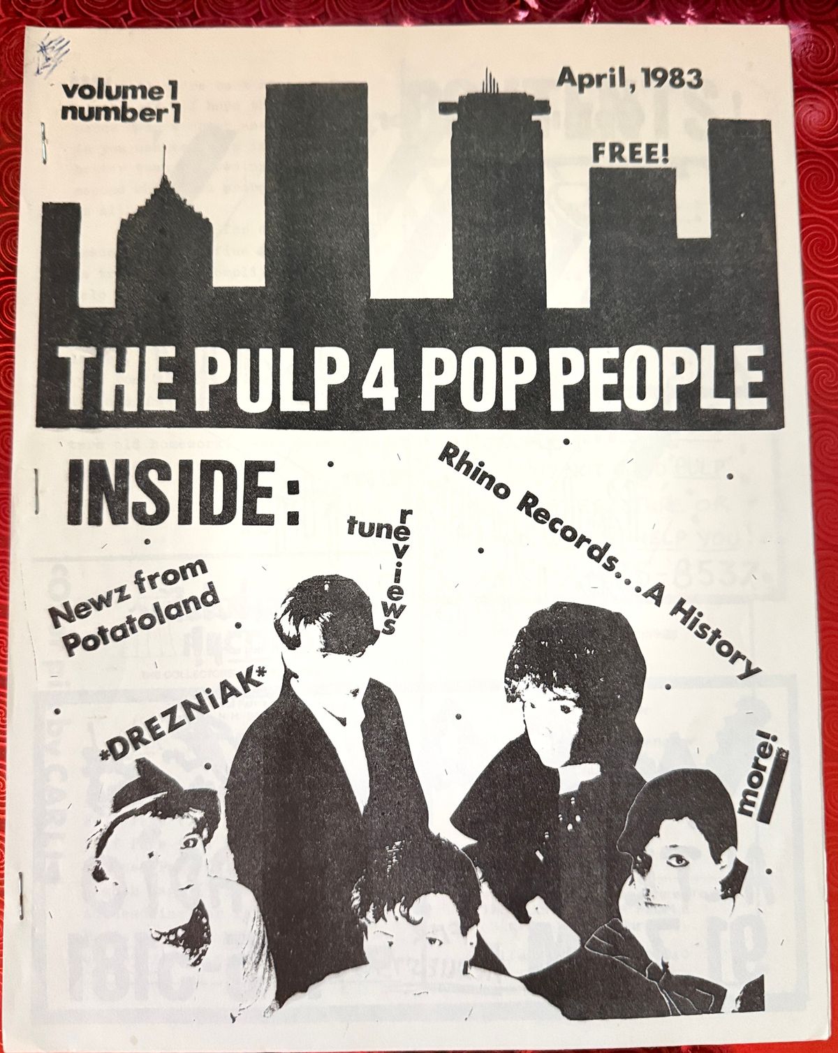 #10 The Pulp 4 Pop People V1#1 April 1983