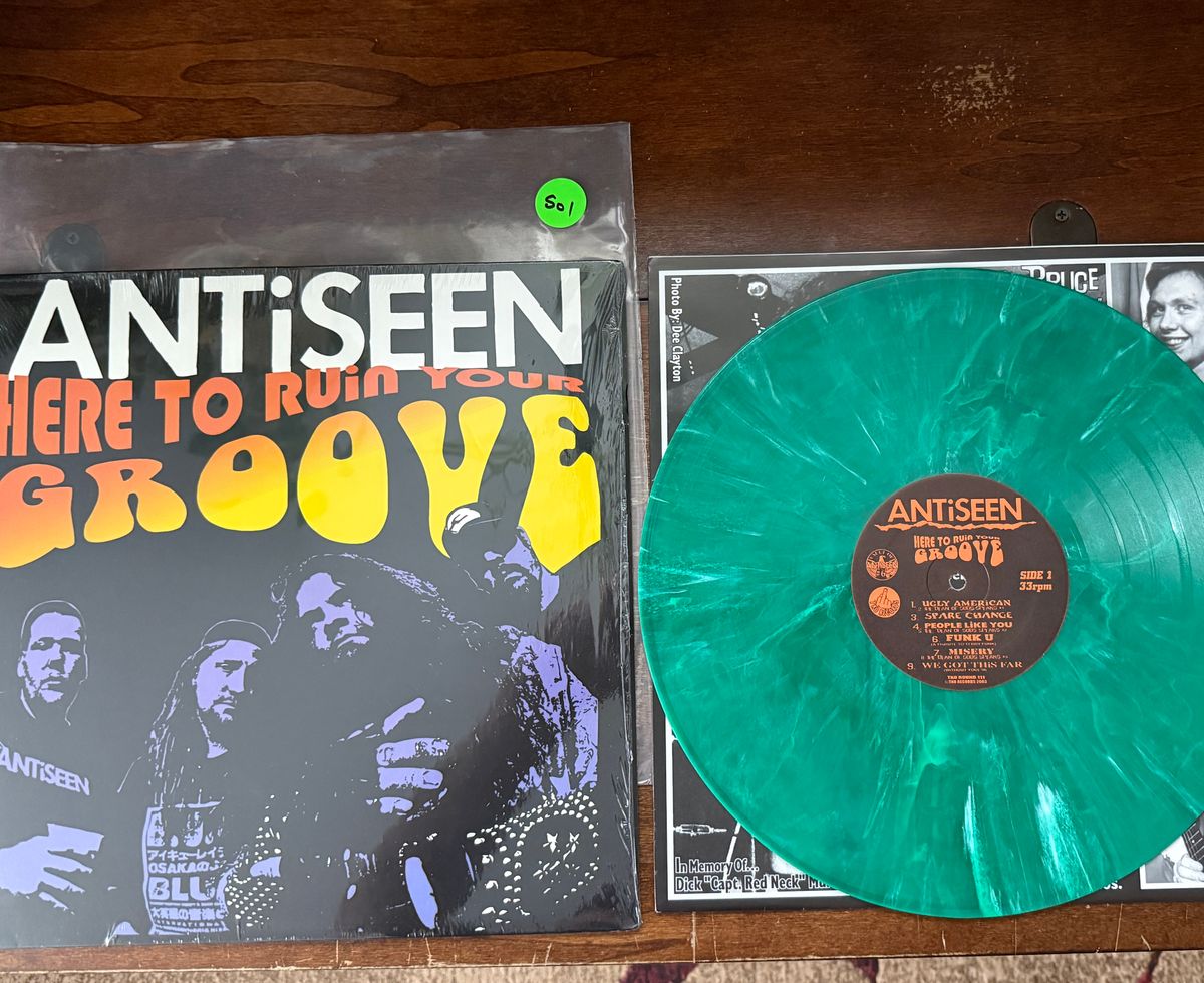 #501 Here To Ruin Your Groove GREEN - #501 HERE TO RUIN YOUR GROOVE GREEN