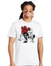 OFFICIAL Jeff Clayton 1988 Hand Drawn Design on white Tee