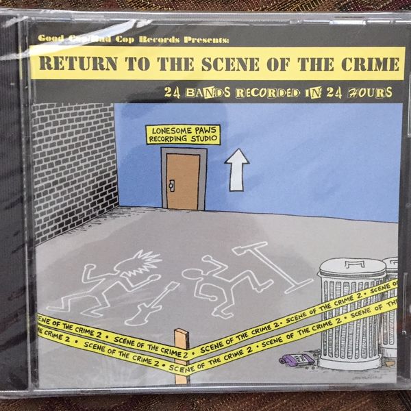 RARE Scene of the Crime CD - Alan Chapples Band Copy - Scene Of The Crime Alan Chapples CD