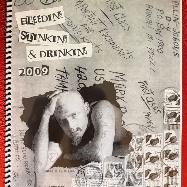 #15 Bleedin' Stinkin' Drinkin' 2009 Scrapbook #13/50 DVD Edition