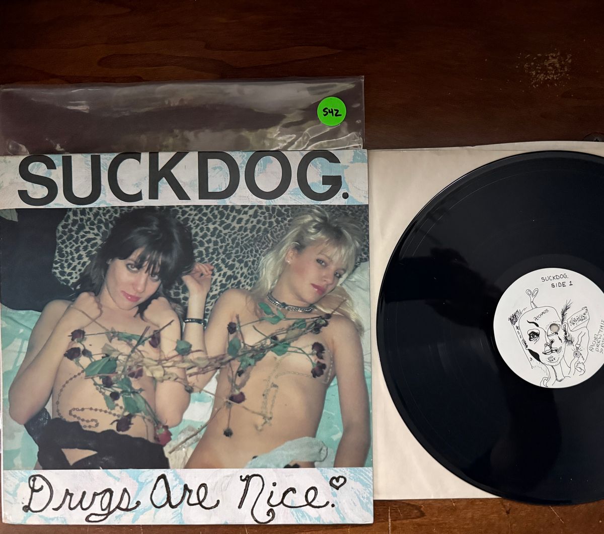 #542 Suckdog - Drugs Are Nice LP - #542 SUCKDOG - DRUGS ARE NICE LP