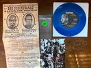 #258/259 GG Allin / Duane Peters Gunfight Split Uk 7" BLUE Vinyl - Vinyl