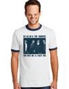 NEW You Hate Me & I Hate You RINGER tee