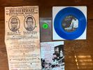 #258/259 GG Allin / Duane Peters Gunfight Split Uk 7" BLUE Vinyl - Vinyl