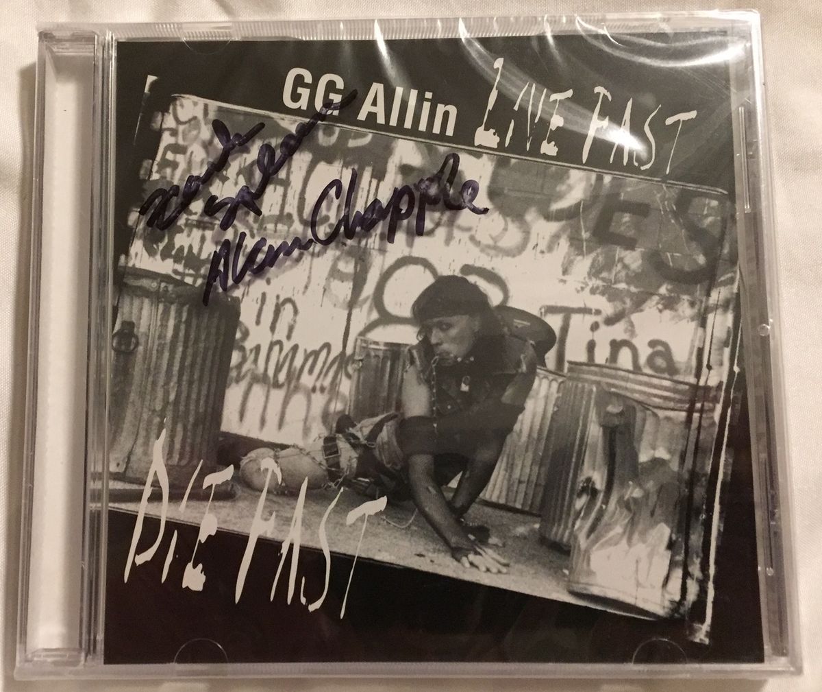 Live Fast Die Fast SIGNED - CD