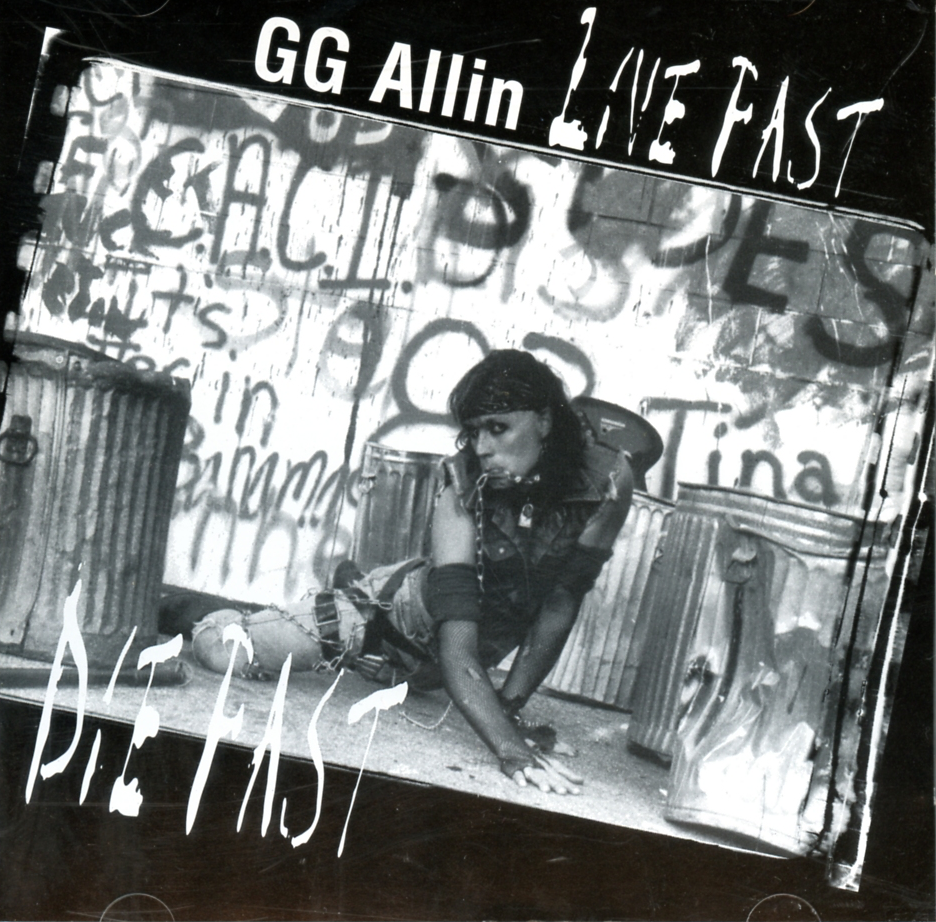 Live Fast Die Fast - Live Fast Die Fast CD - GG Allin & The Jabbers