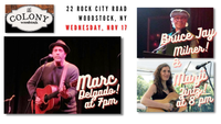 Marc Delgado then Marji & Bruce @ Colony!