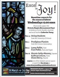 on the 'hat  performs Excel in Joy during Advent