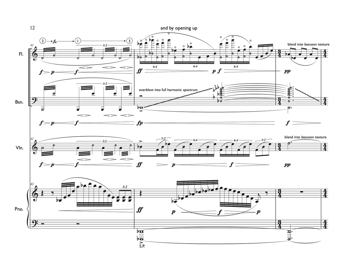 and by opening up (score and parts)