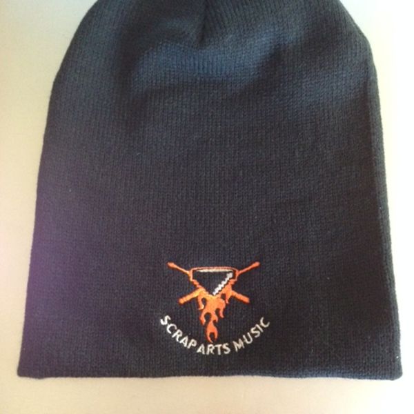 Flaming Drum Knit Hat - longer