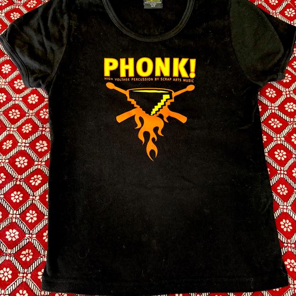 Flaming Ziggurat Tee - Lady's S