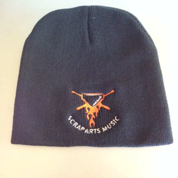 Flaming Drum Knit Hat - shorter