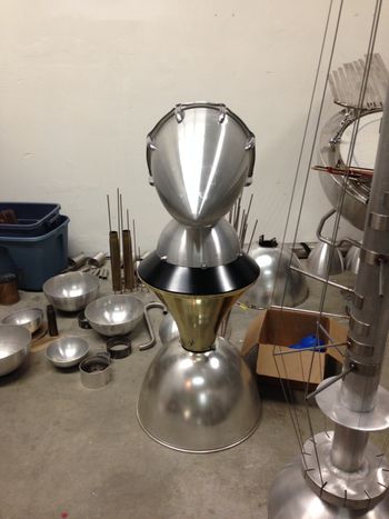 Variety of instruments including Alumobowls

