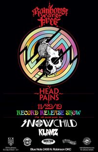 Rainbows Are Free - Head Pains Record Release Party