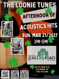 The Loonie Tunes (half of The 2 Dollar Bills) at the Falls Road Irish Pub on Victoria
