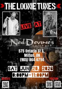 The Loonie Tunes (half of The 2 Dollar Bills) at Ned Devine's