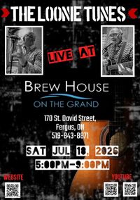 The Loonie Tunes (half of The 2 Dollar Bills) at The Brew House on the Grand