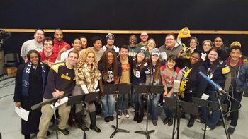 My Crew for the Super Bowl Babies Choir Ad
