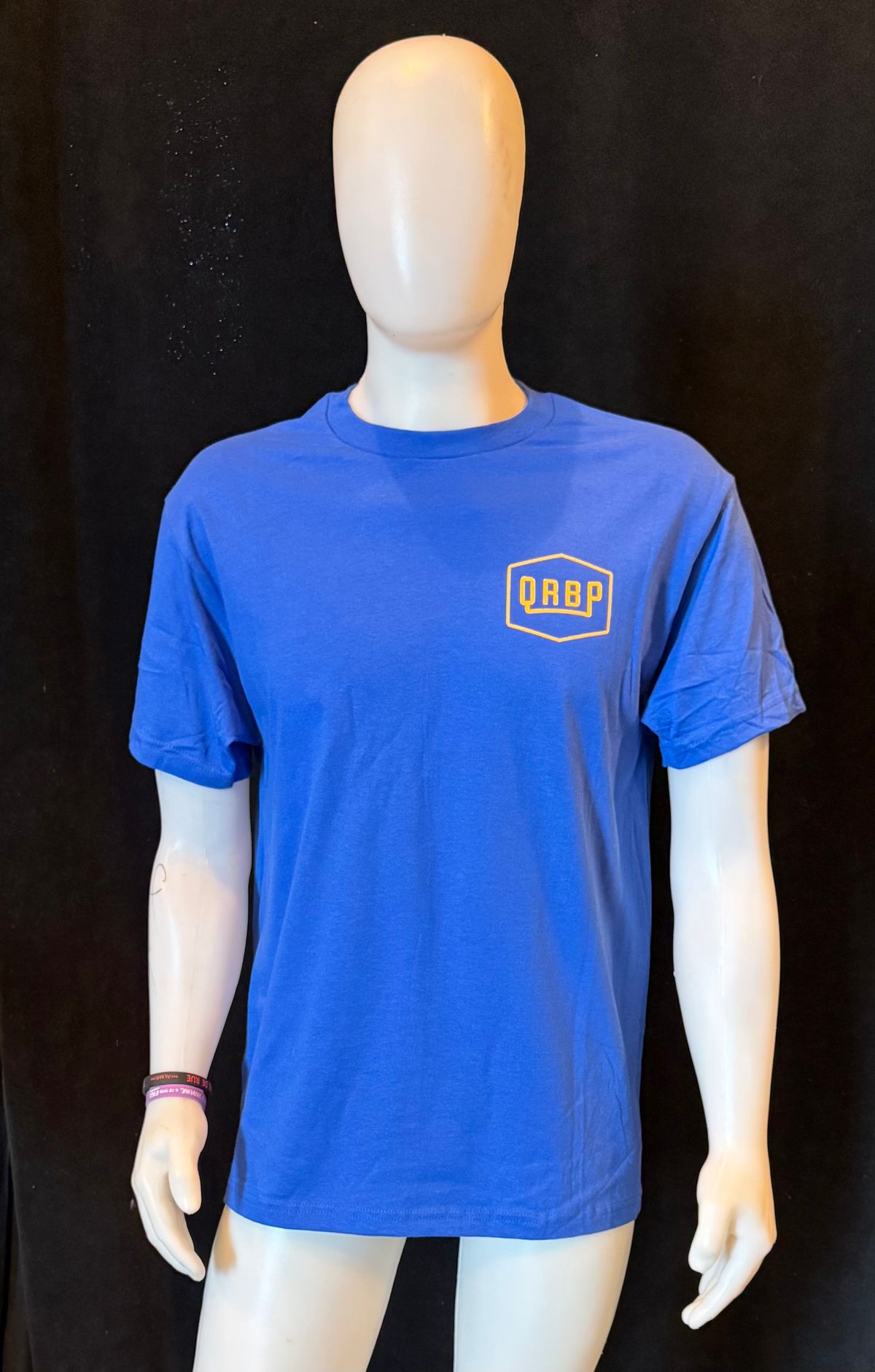 T-Shirt - Qu’acoustis-je Qu’ouïs-je Qu’entends-je Bleu