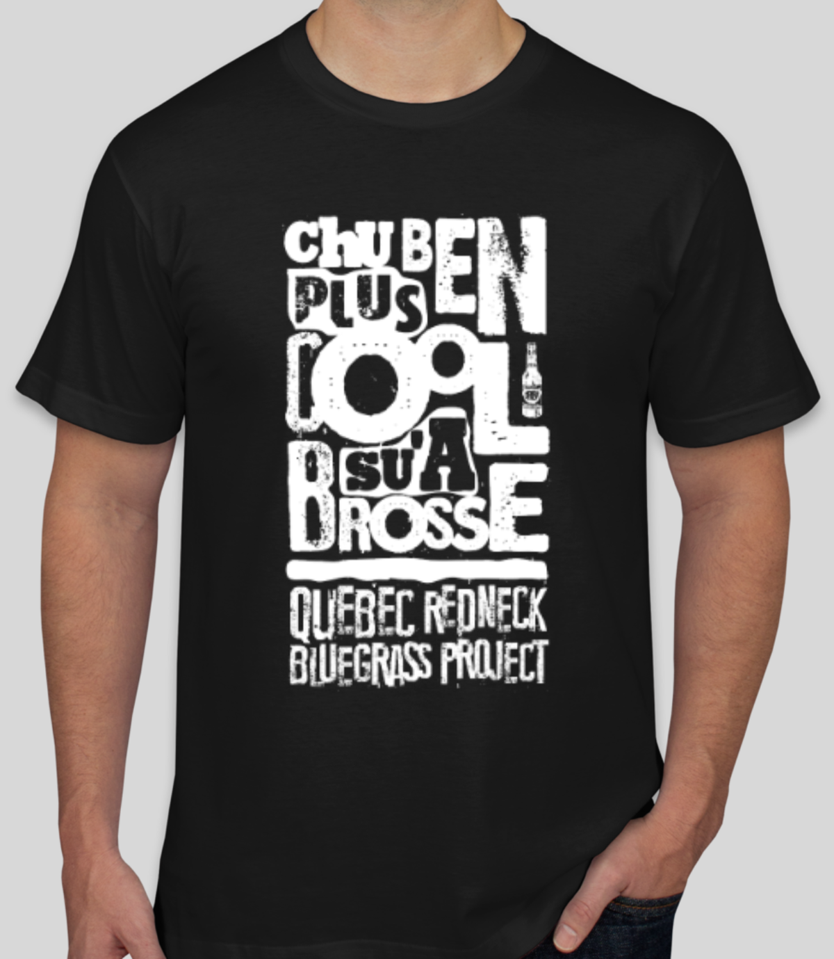 T-shirt Chu ben plus cool su'a brosse (unisexe)
