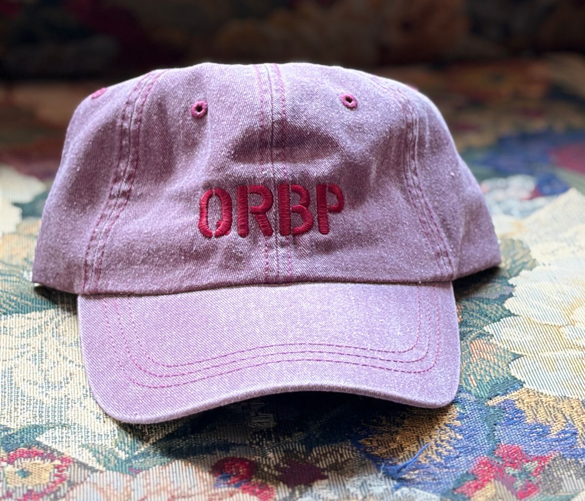 Casquettes QRBP Rouge Pâle
