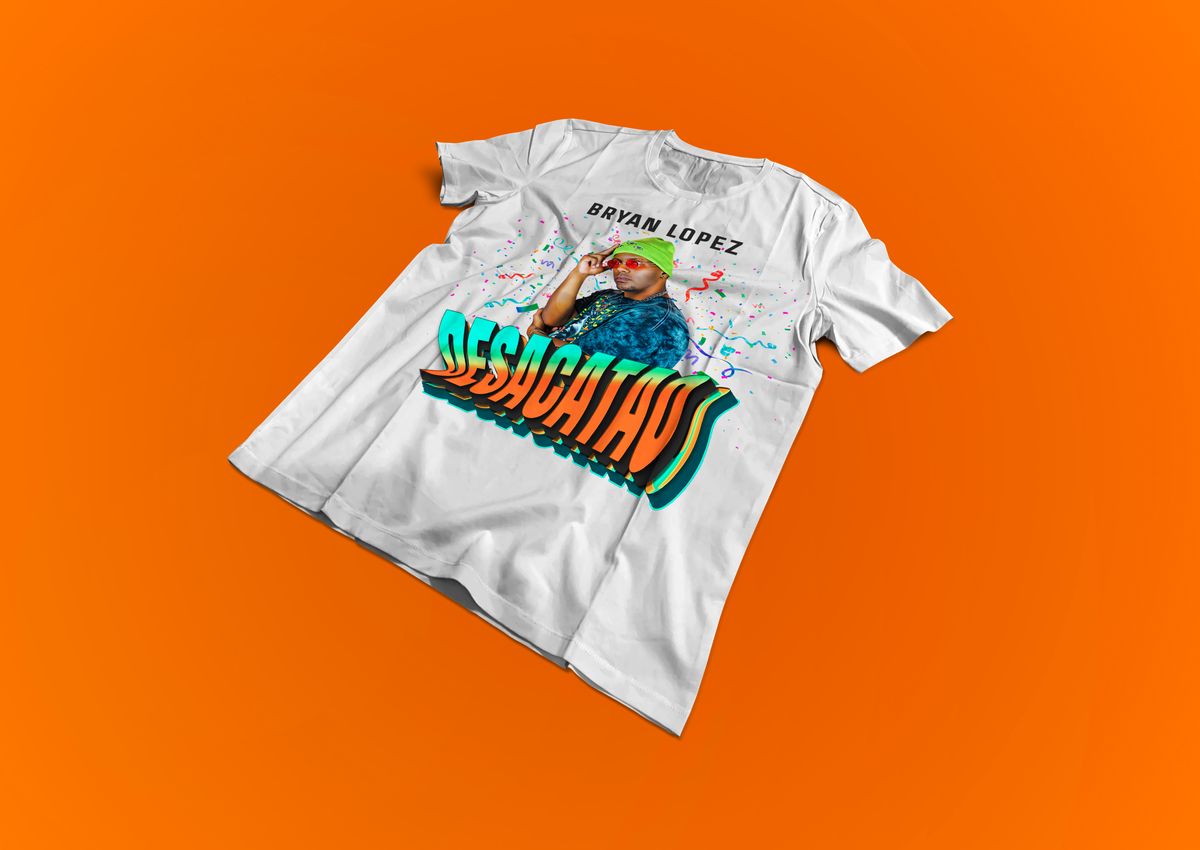 Bryan Lopez - Desacatao White Tee