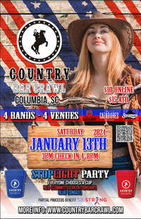 Country Bar Crawl Columbia, SC