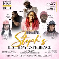 DOA: Steph's Birthday Experience/FOE