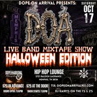 DOA Live Band Mixtape Show: Halloween Edition