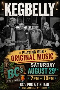 kegbelly plays BC Pub & Tiki Bar in Bellmore