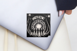 Smooth Kiwi Space Sticker