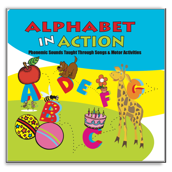 Alphabet in Action: Phonemic Sounds Taught Through Songs & Motor Activities (KIM1210CD)