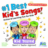 #1 Best Kid's Songs! (KUB1900CD) by The Learning Station
