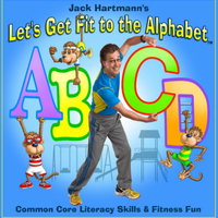 Let's Get Fit to the Alphabet (JH36CD) by Jack Hartmann