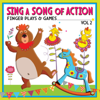KIM3070CD Sing a Song of Action: Finger Plays and Games, Vol. 2 by Kimbo Educational