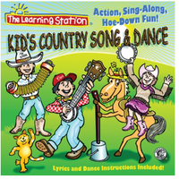 Kids Country Song and Dance (KUB1800CD) by The Learning Station