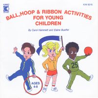 KIM8016 Ball, Hoop, & Ribbon Activities by Kimbo Children's Music