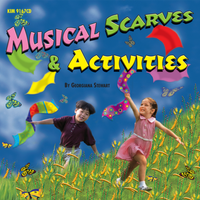 KIM9167 Musical Scarves & Activities by Kimbo Children's Music