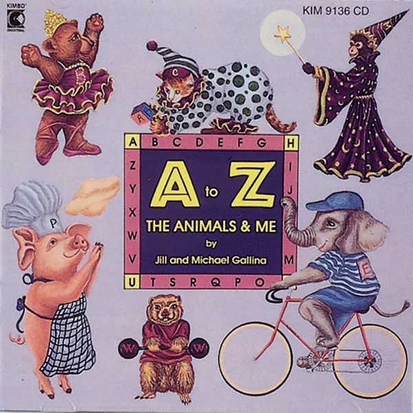 KIM9136 A to Z, THE ANIMALS & ME CD