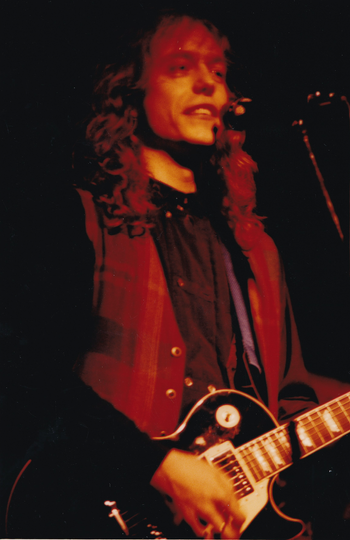 Jon during one of his many live performances in Nashville with his band "The Rest Of Us".

