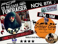 Paul Calcano Project CD Release Party / Critter Cove Fundraiser