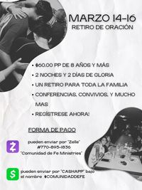 RETIRO DE ORACIÓN