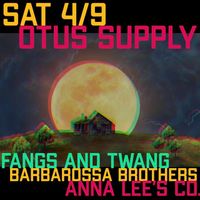 Anna Lee's Co. with Fangs & Twang and The Barbarossa Brothers
