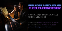 Preludes and Prologues: A CD Recording Fundraiser!