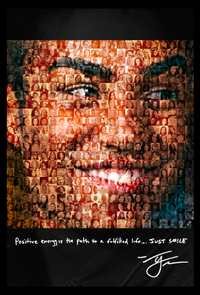 "Just Smile" Poster - 11x17 inch