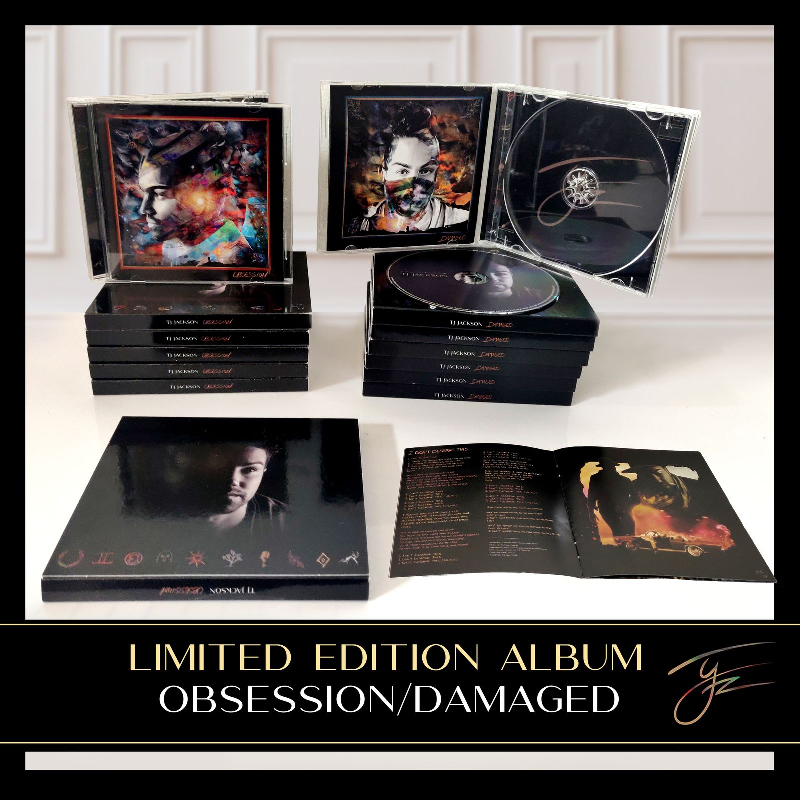 Obsession / Damaged - CD - TJ Jackson
